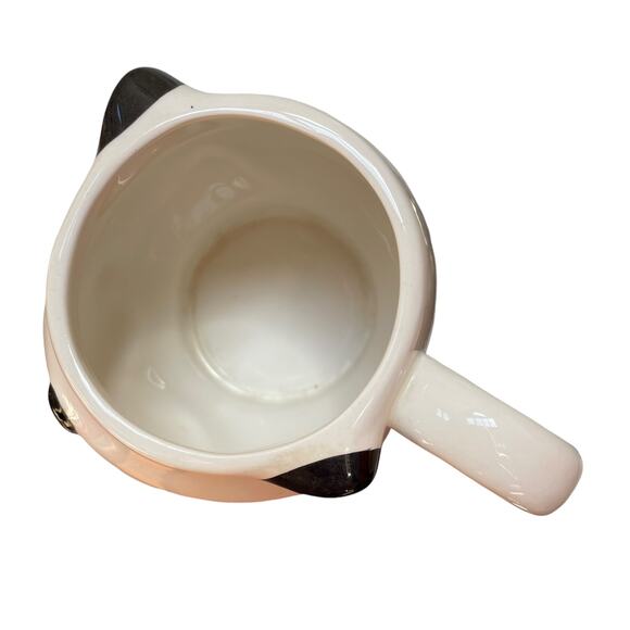 Vintage Dept 56 Pets Dog Mug Ceramic 3 Dimensional White Black Puppy Coffee READ - Picture 6 of 16